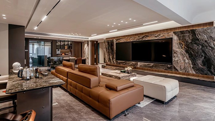 長沙-保利金香檳｜145m²意式輕奢風(fēng)·極刻美家全屋整裝