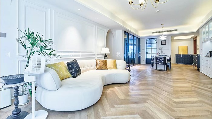 湖南長沙-北辰瀚江府-174m²法式奶油·極刻美家全屋整裝