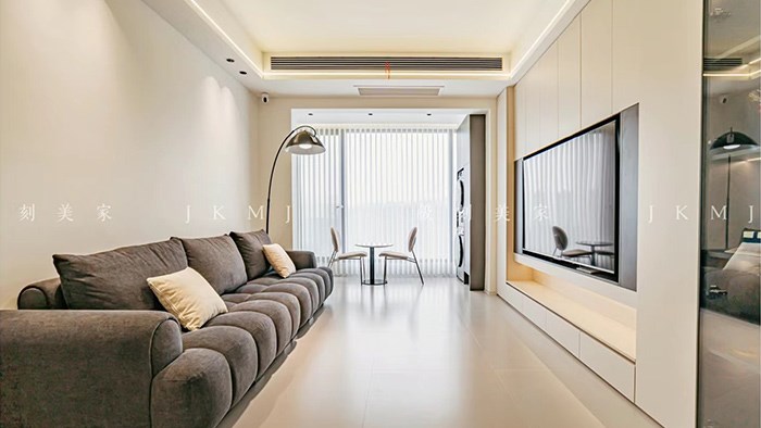 湖南長(zhǎng)沙-恒大清瀾府-86m²現(xiàn)代風(fēng)·極刻美家全屋整裝