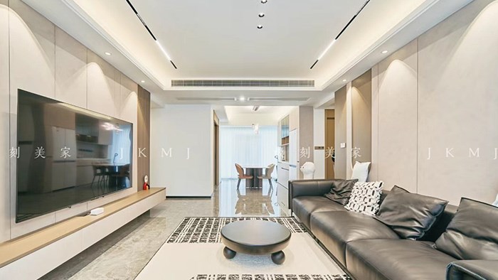 湖南長沙-潤和湘江天地-140m²現(xiàn)代風(fēng)·極刻美家全屋整裝